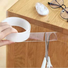 Cinta Doble Faz Transparente Silicona Nanotecnología 5m - comprar online