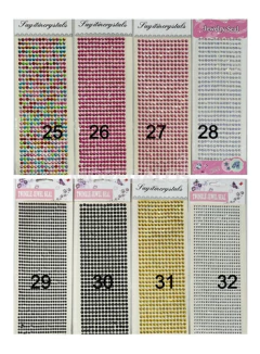 Strass Gemas Autoadhesivas Para El Rostro Cara Cuerpo Deco en internet