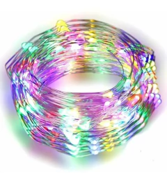 Guirnalda Hilo Alambre Cobre Microled 30leds Pilas 3mts Deco