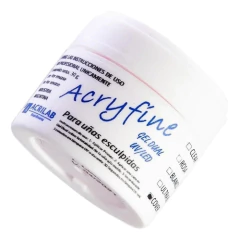 Acryfine Gel Dual Uv Led Modelado Uñas Esculpidas Cover 30g en internet