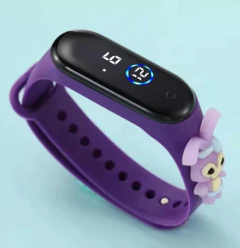 Reloj Pulsera Táctil Digital Led Silicona Para Niños Y Niñas