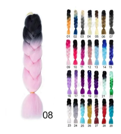 Extensiones Jumbo Kanekalón Térmico Combinado Trenzas Africa en internet