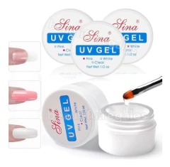 Kit X3 Gel Construccion Lina Uñas Esculpidas Gelificadas