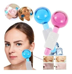 Masajeador Facial Cristal Frio Profesional Manual Ball