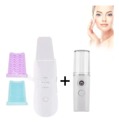 Combo Espátula Facial Ultrasonica + Nano Humidificador Spray