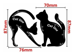Stencil Para Delinear Ojos Párpados Gatito Maquillaje - comprar online