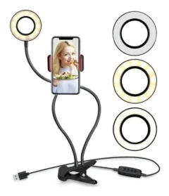 Aro De Luz Led Selfie 2 En 1 Celular Tiktok Live Stream - tienda online
