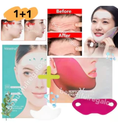 Kit X2 Mascarillas Anti Arruga Acne Y Lifting Facial Forma V