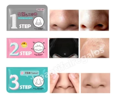 Mascarilla Para Puntos Negros 3 Pasos Eliminar Acné 3 En 1 - comprar online