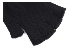 Guantes Medio Dedo Cortos Hombre Mujer Unisex Frio Invierno - M&Q REGALOS