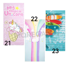 Toallon Playero Microfibra Secado Rapido Diseños 70 X 150cm - tienda online