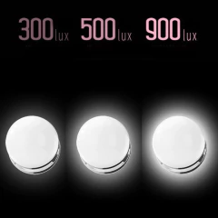 Espejo Luz Led Touch Screen Para Maquillaje Con Pie 4 Luces - comprar online