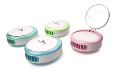 Ventilador Secador Espejo Para Pestañas Y Uñas Portátil Usb