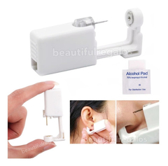 X2 Abridores De Oreja Piercing Perforadora Aro Incluido