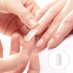 X500 Tips Unidades Uñas Cuadrada Curvatura C Escalon Esculpi en internet