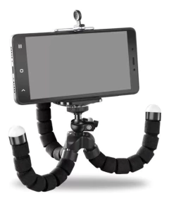 Tripode Araña Pulpo 17cm Gopro Celular Con Cabezal Incluido - M&Q REGALOS