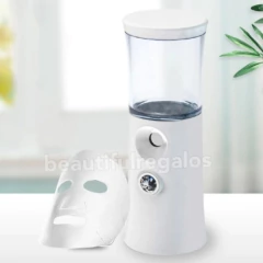 Nano Humidificador Facial Spray C/ Luz Portatil Usb Rostro