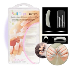 100 Tips Uñas Esculpidas Gelificadas Acrilicas Clear B