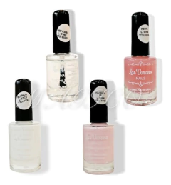 Esmaltes Calcio, Top Coat, Blanco, Via Rosa. Las Varano