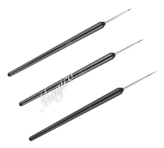Set 3 Pinceles Liner Pelo Corto Decoracion De Uñas Nail Art - comprar online