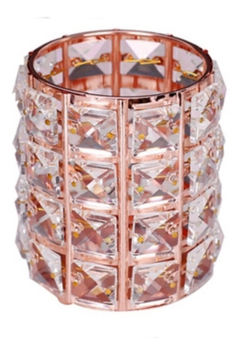 Imagen de Tubo Brochero Diamante Porta Brochas Porta Pinceles Vidrio