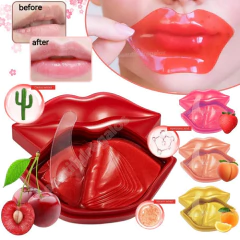 20 Parches Mascarilla De Labios C/ Caja Colageno Hitratacion