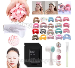 Kit Limpieza Facial Belleza Combo Mascarilla Cepillo Vincha