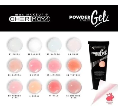 Polygel Powder Gel Cherimoya X50ml Uñas Esculpidas - comprar online