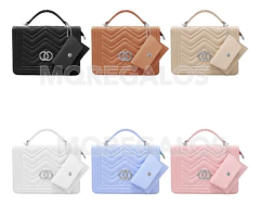 Cartera Bandolera Eco Cuero Bolso De Mano Mujer Importada en internet