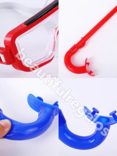 Set De Buceo Snorkel Infantil Mascara Ajustable Snorkel - comprar online