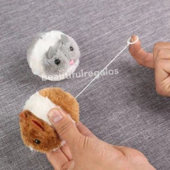 Raton Vibrador A Cuerda Juguete Para Gatos Perros Accesorios - comprar online