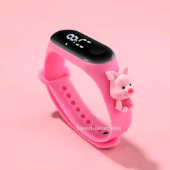 Reloj Pulsera Táctil Digital Led Silicona Para Niños Y Niñas - comprar online