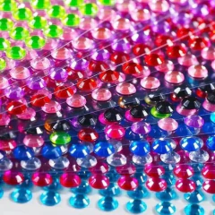 Strass Gemas Autoadhesivas Para El Rostro Cara Cuerpo Deco - M&Q REGALOS