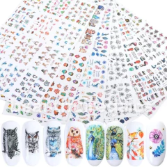 Plancha Sticker Tatto Al Agua(nail Art) 1 Plancha Grande - comprar online