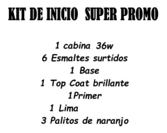 Kit Inicial X14u. Manicuria Esmalte Semi Cabina Led/ Uv - comprar online