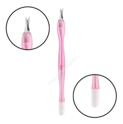 4 Cortadores Cutícula Con Repujador Silicona Uñas Esculpidas - comprar online