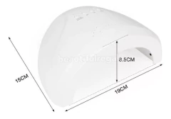 Cabina Uv/ Led Sun One 48w Timer Y Sensor Auto Uñas Semi Gel - M&Q REGALOS