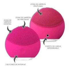 Limpiador Facial Masajeador Rostro Maquillaje Recargable Usb en internet