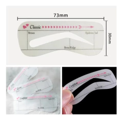 X10 Stencil Molde Para Cejas Delineado Perfilado Plantilla en internet
