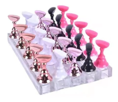 X5 Exhibidor Muestrario De Uñas Con Iman Uñas Apoya Tips en internet