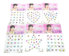 Strass Autoadhesivo X 16 Rostro Cuerpo Body Sticker Souvenir - comprar online