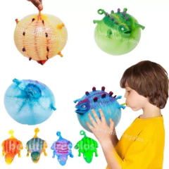 Squishy Dinosaurio Inflable Globo Ball Antiestres Ansiedad