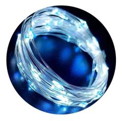 Guirnalda Hilo Alambre Cobre Microled 30leds Pilas 3mts Deco en internet