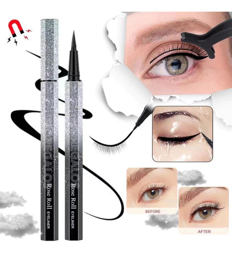Delineador Magnético 2 En 1 Pestañas Waterproof 24hs Resist