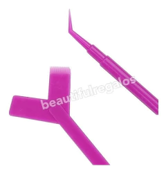 Peine X20 Cepillo 3 En 1 Para Pestañas Lifting Permanente - tienda online