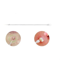 Extractor Acne X2 Espinilla Limpia Sacacomedon Recta Y Curva en internet