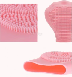 Exfoliante Limpiador Manual Silicona En Forma De Patitas - comprar online