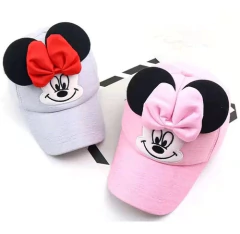 Gorras Gorros Visera Mouse Con Moño Orejas Lisos Premiunm - tienda online