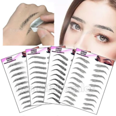 Plancha Tatuaje De Cejas Tattoo 10 Pares Waterproof Eyebrow