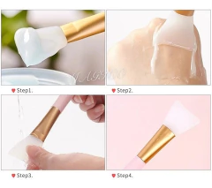 Brocha De Silicona X Unidad Make Up Mascarilla - comprar online
